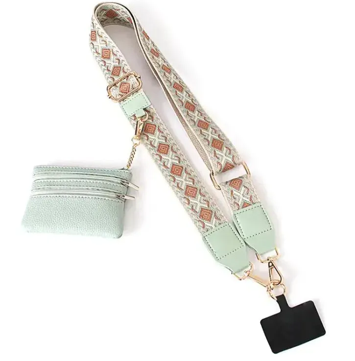 One-Shoulder Phone Case with Adjustable Lanyard