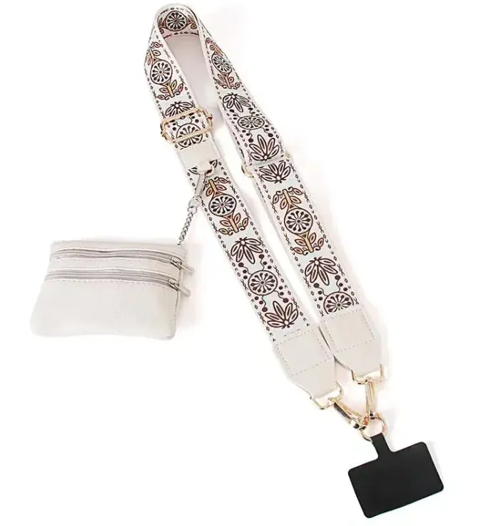 One-Shoulder Phone Case with Adjustable Lanyard