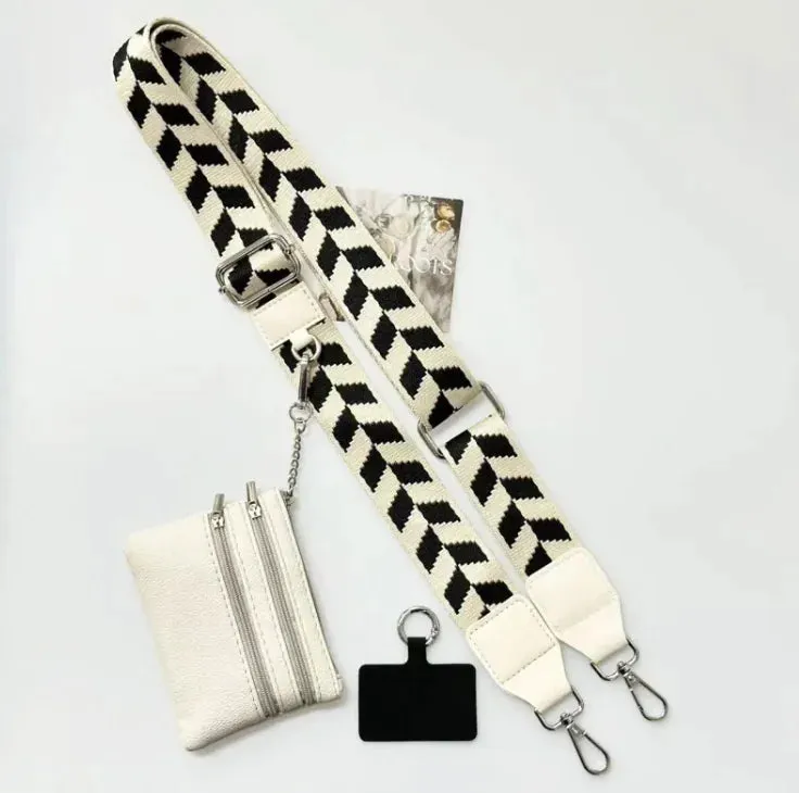 One-Shoulder Phone Case with Adjustable Lanyard