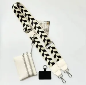 One-Shoulder Phone Case with Adjustable Lanyard