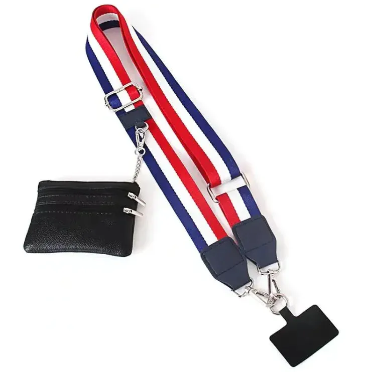 One-Shoulder Phone Case with Adjustable Lanyard