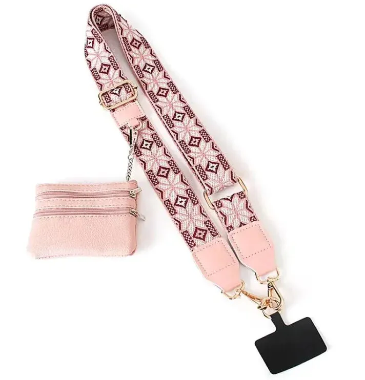 One-Shoulder Phone Case with Adjustable Lanyard