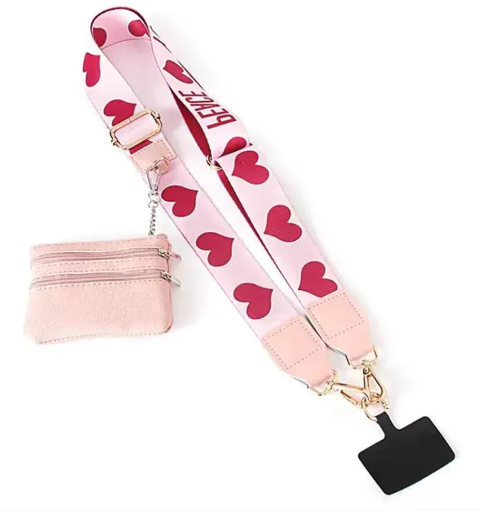 One-Shoulder Phone Case with Adjustable Lanyard