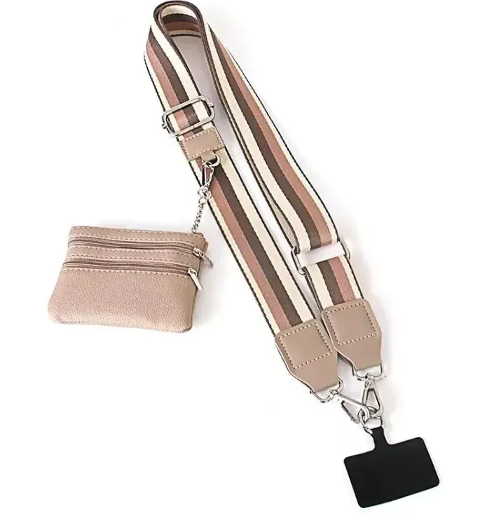 One-Shoulder Phone Case with Adjustable Lanyard