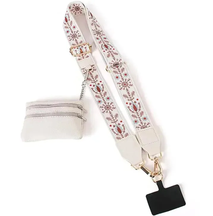 One-Shoulder Phone Case with Adjustable Lanyard