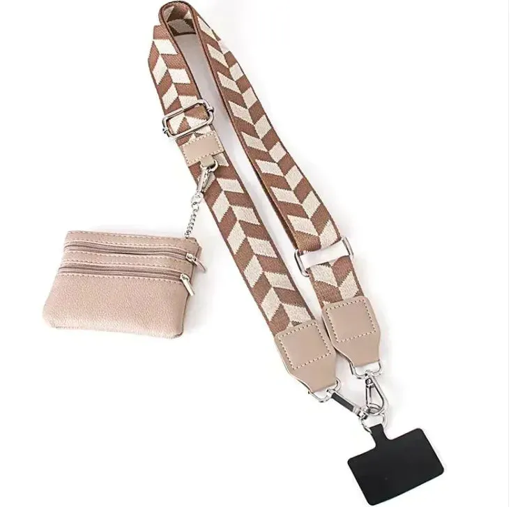 One-Shoulder Phone Case with Adjustable Lanyard