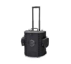 Onyx Premium Luggage Backseat Roller Bag - Black