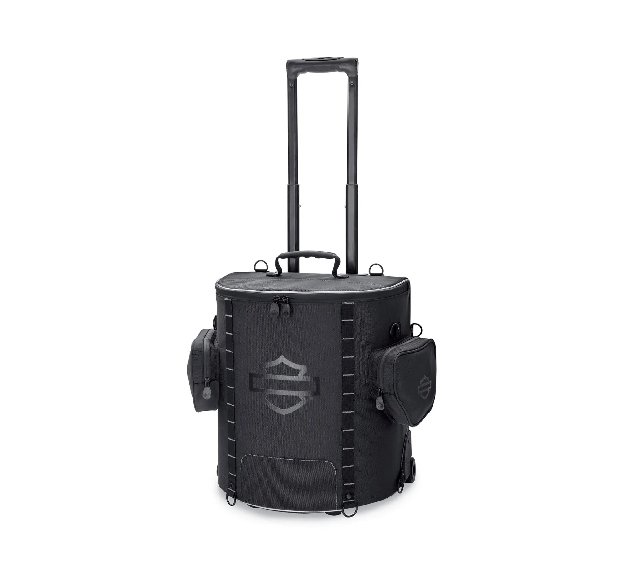Onyx Premium Luggage Backseat Roller Bag - Black