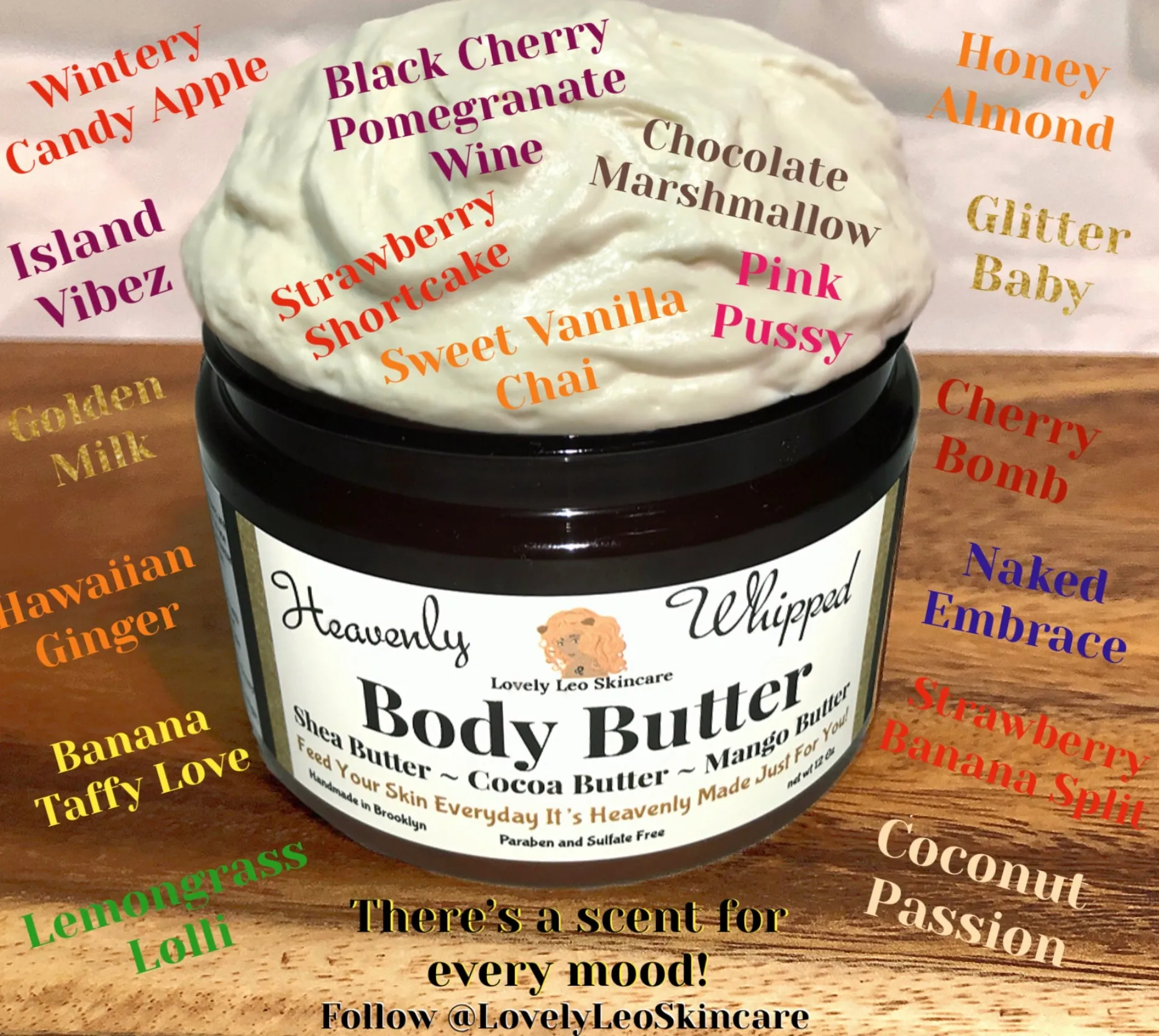 Orange Mango Heavenly Whipped Body Butter