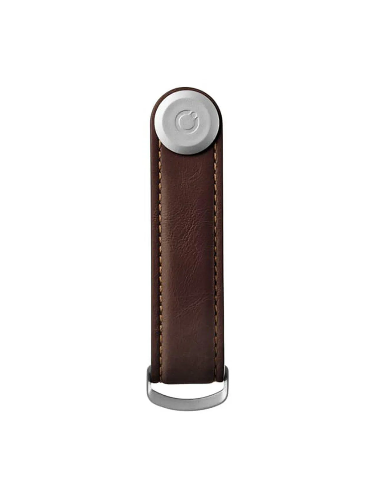 Orbitkey Leather Key Organiser Espresso Brown