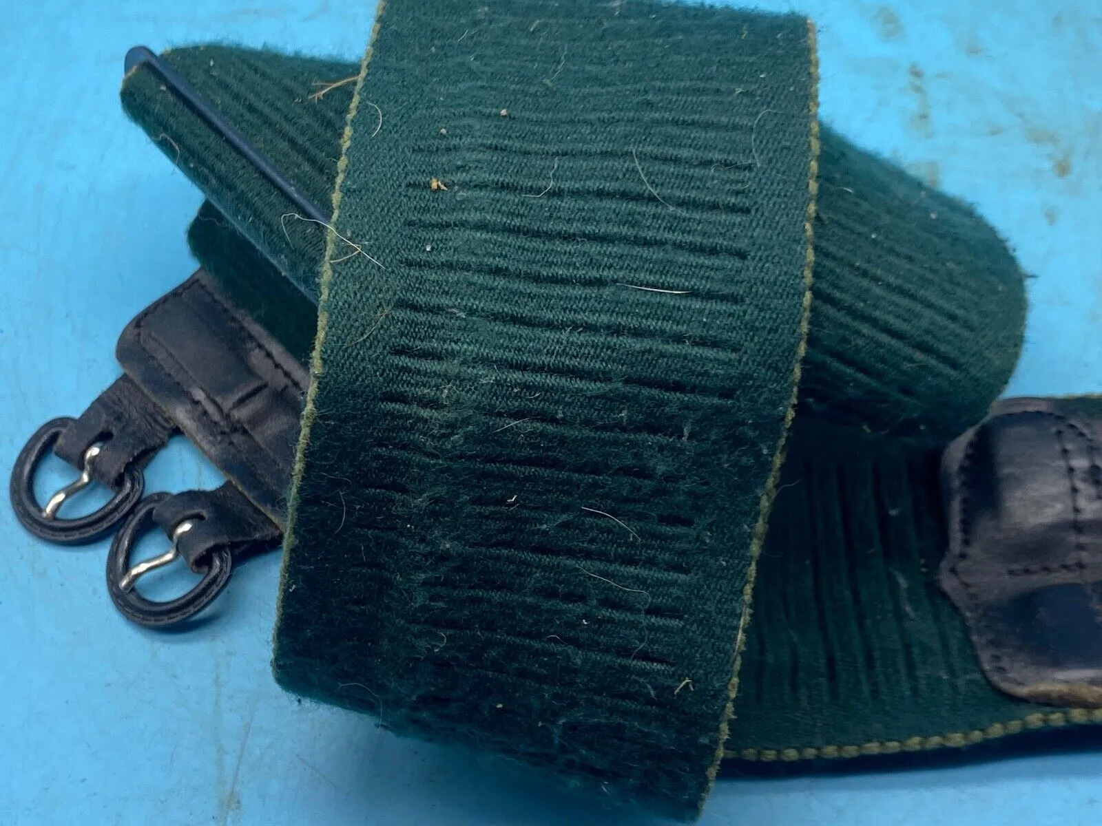 Original British Army Light Infantry Stable Belt - Approx 38" Waist