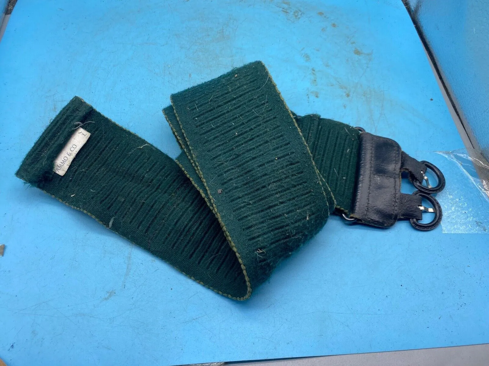 Original British Army Light Infantry Stable Belt - Approx 38" Waist