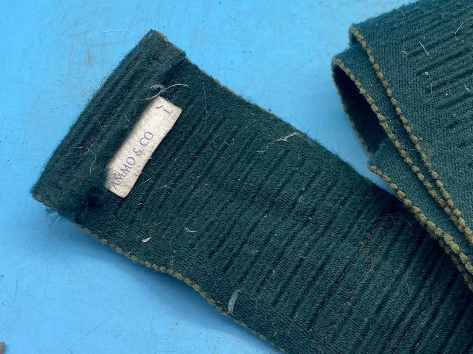 Original British Army Light Infantry Stable Belt - Approx 38" Waist