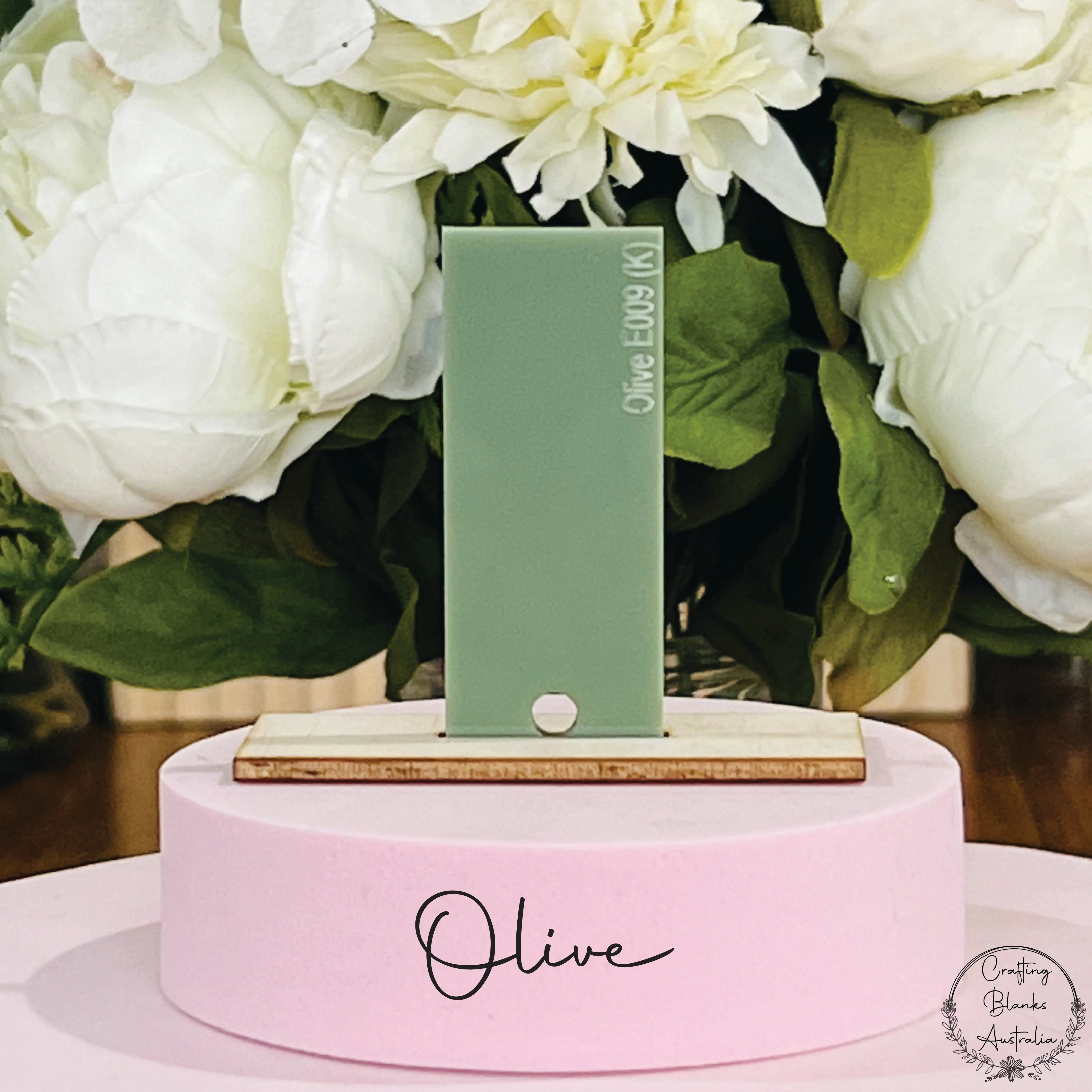 Oval • Blank Tag • Placecard • 50mm x 90mm
