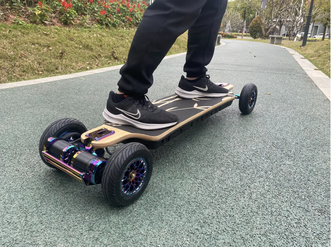 Ownboard Bamboo AT Pro Electric Skateboard and Longboard