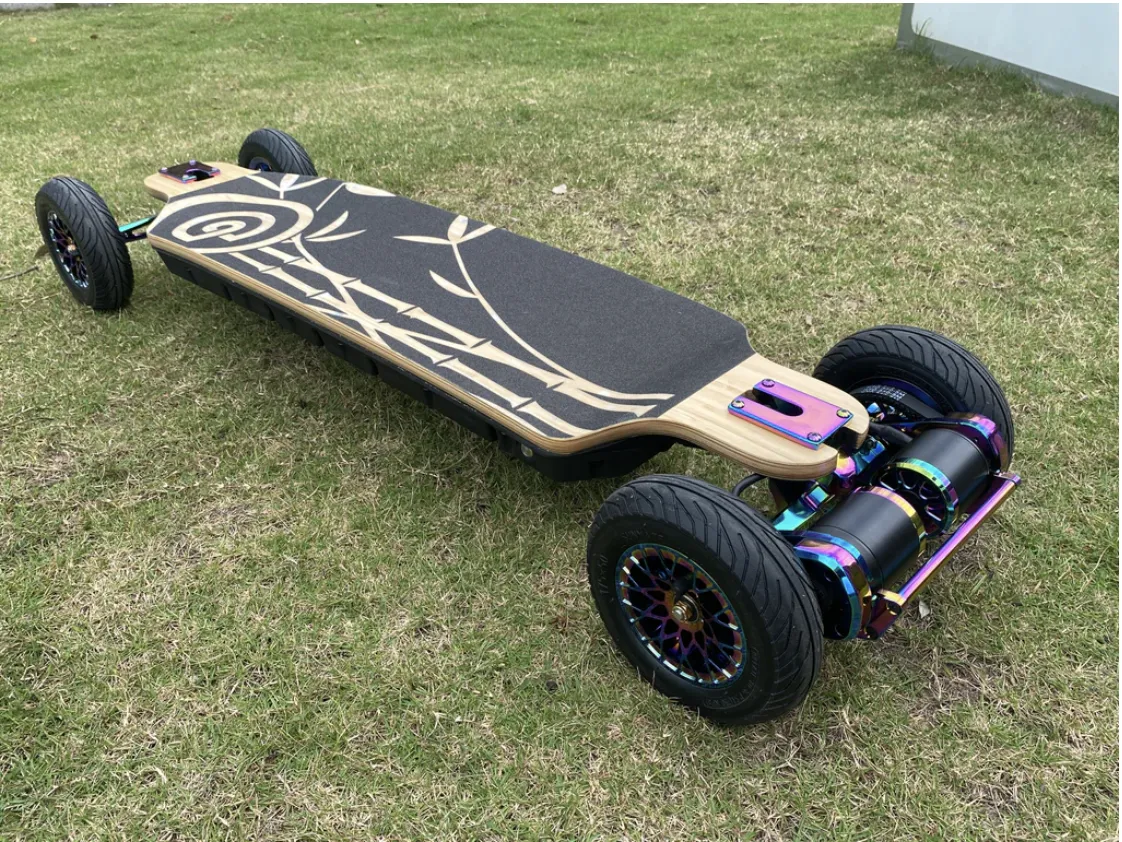 Ownboard Bamboo ZEUS Pro Electric Skateboard and Longboard
