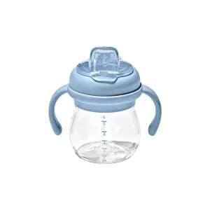 OXO Tot Transitions Soft Spout Sippy Cup With Removable Handles 6 Oz - Dusk