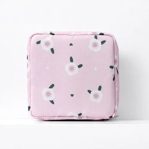 OYOURLIFE Waterproof Tampon Storage Bag Cute Sanitary Pad Pouches