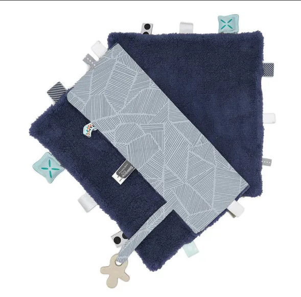 [Pack Of 2] Snoozebaby Sweet Dreaming Cuddle Cloth - Midnight Blue