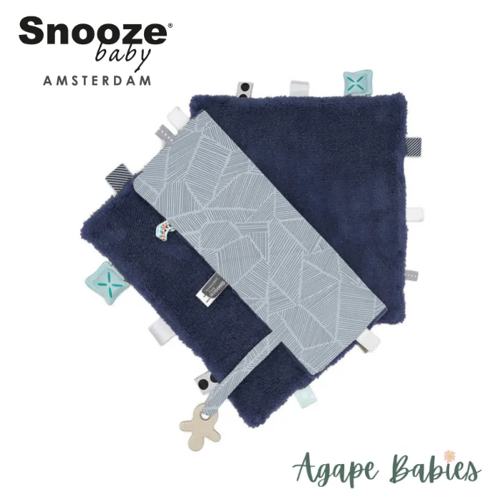 [Pack Of 2] Snoozebaby Sweet Dreaming Cuddle Cloth - Midnight Blue