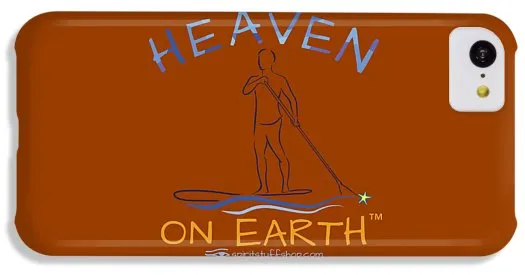 Paddle Board Heaven On Earth - Phone Case