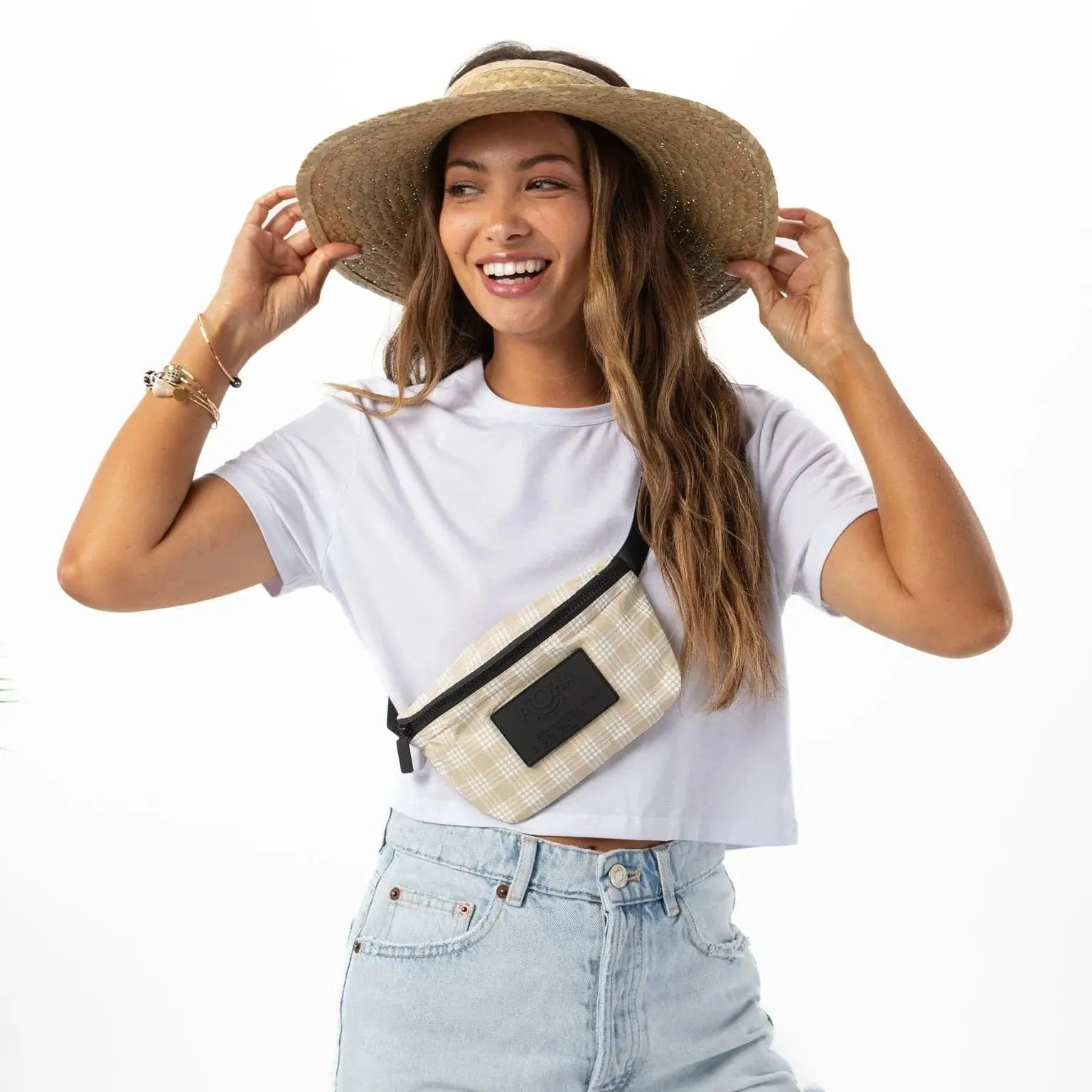 Palaka Mini Hip Pack by Aloha Collection | Macadamia