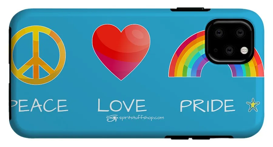 Peace Love And Pride - Phone Case