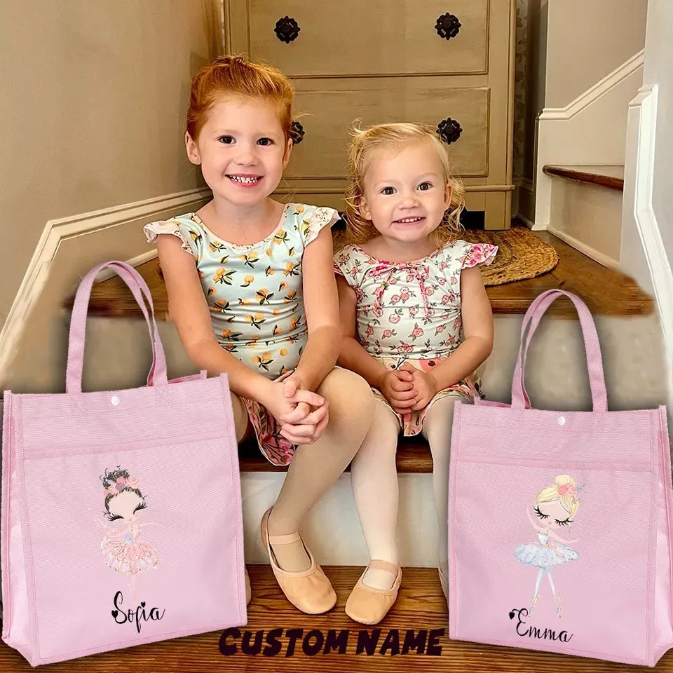 Personalised Ballerina Tote Bag