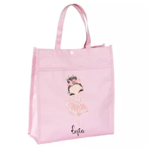 Personalised Ballerina Tote Bag
