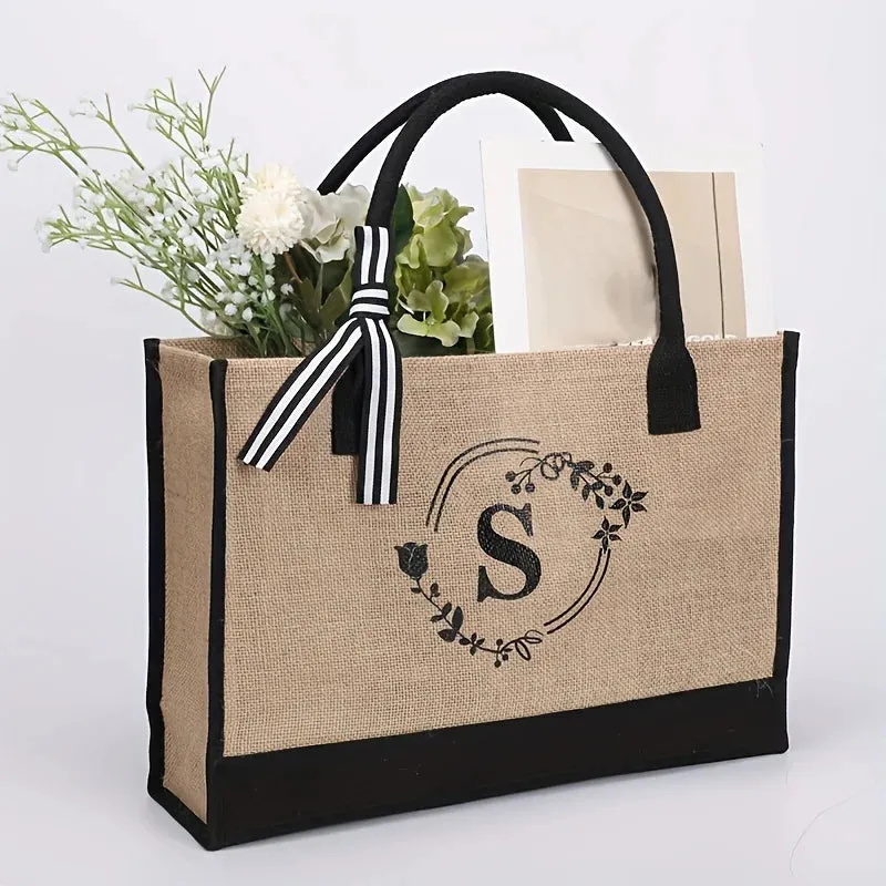 Personalised Initial | Jute Bag