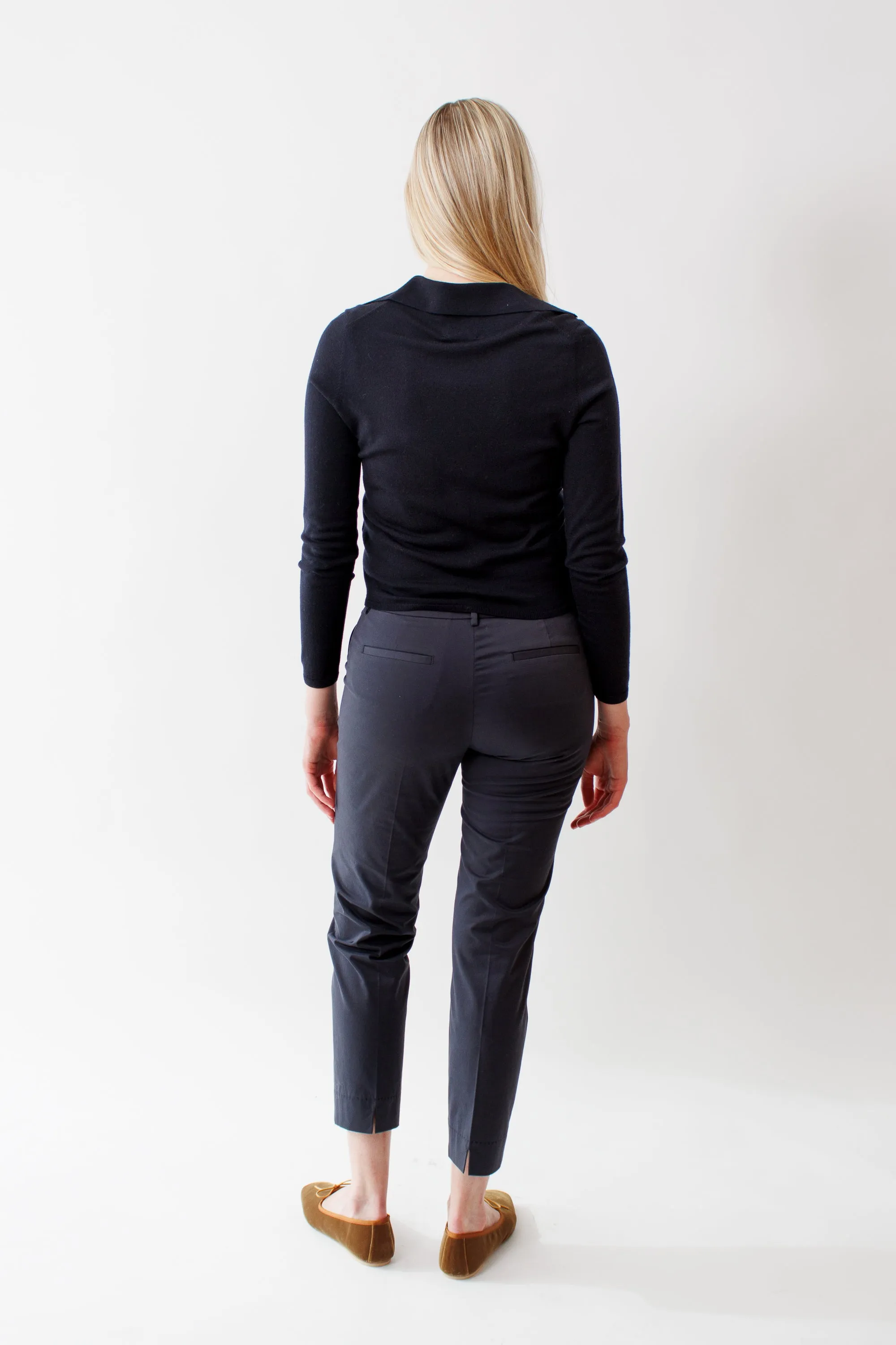 Peserico Stretch Cotton Light Satin Pant
