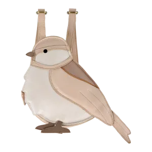Pierre Backpack | Pink Chickadee | Powder Metallic Nubuck
