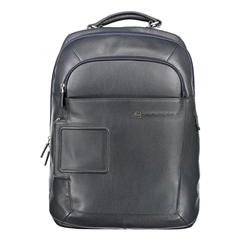 Piquadro Blue Nylon Men Backpack