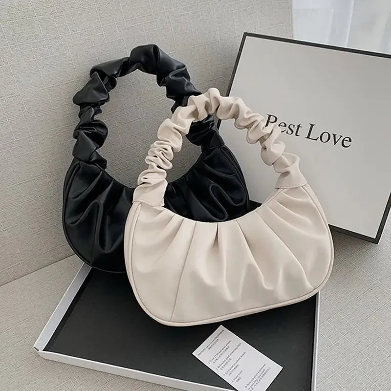 Pleated Handlebags For Women