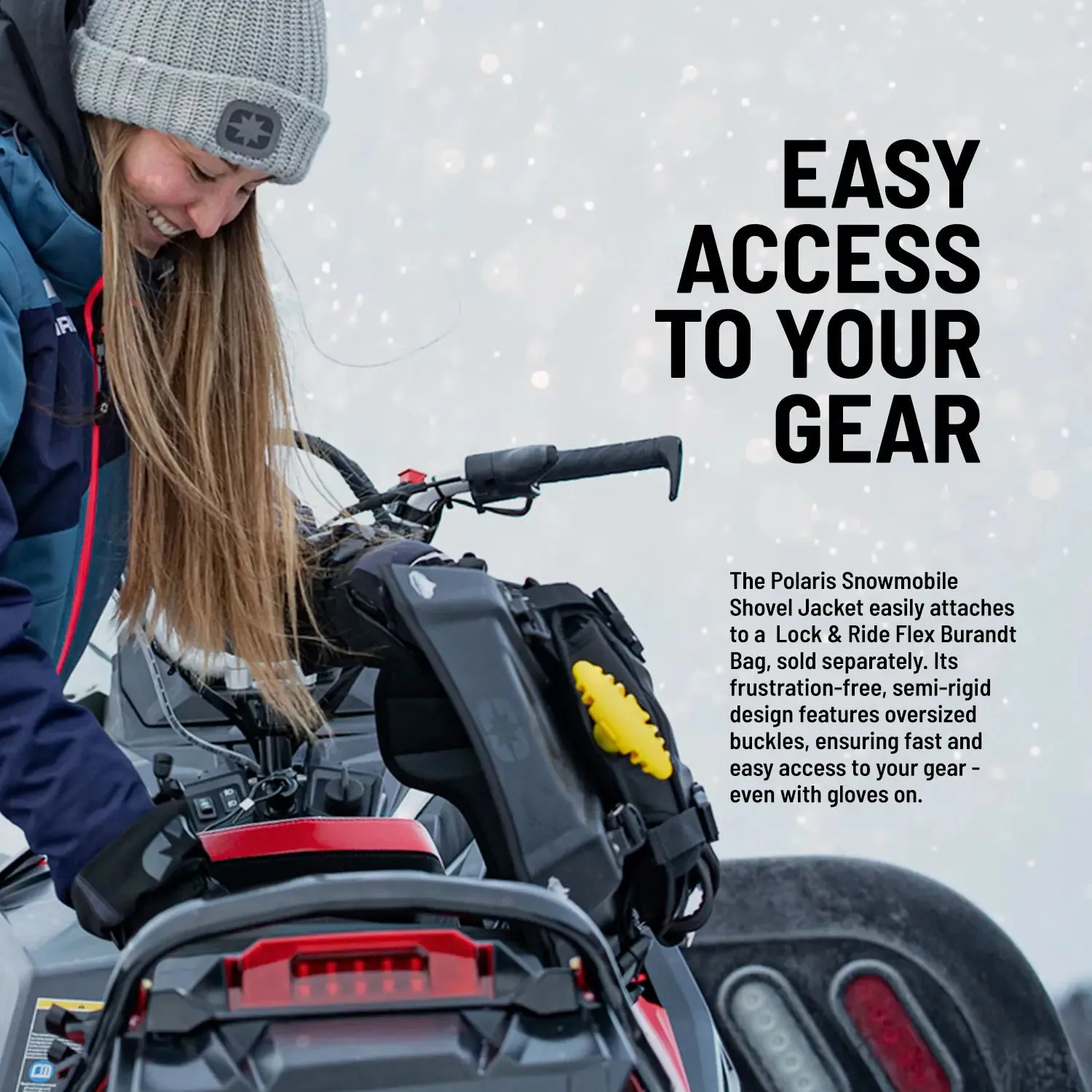Polaris Shovel Jacket for Lock & Ride Flex Burandt Bag