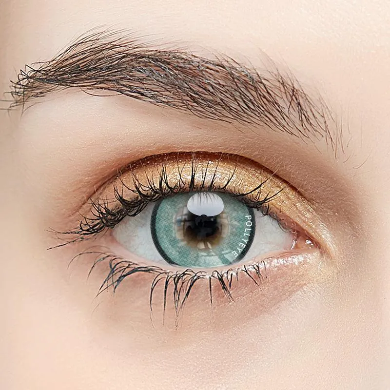 Pollyeye Focus Blue Colored Contact Lenses
