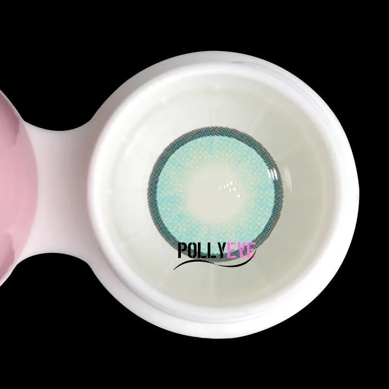 Pollyeye Focus Blue Colored Contact Lenses
