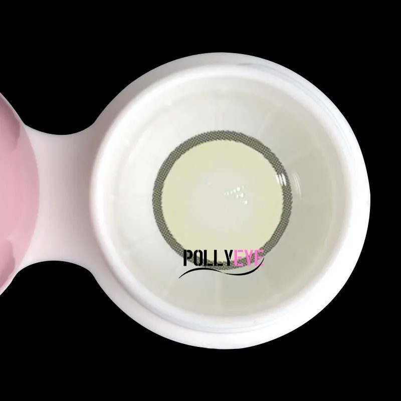 Pollyeye Focus Yellow Green Colored Contact Lenses