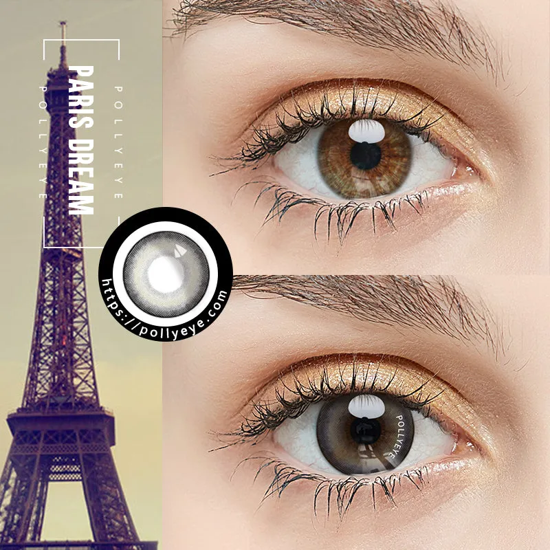 Pollyeye Forest Paris Dream Colored Contact Lenses