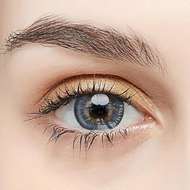 Pollyeye French Kiss Cold Grey Contact Lenses