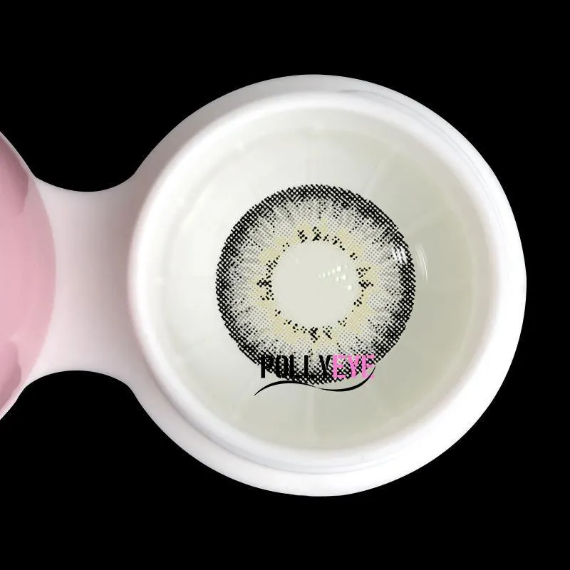 Pollyeye French Kiss Cold Grey Contact Lenses