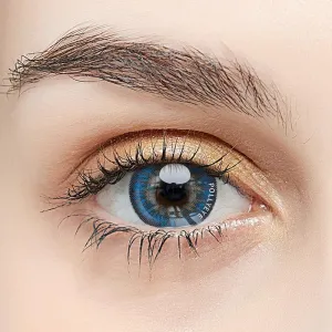 Pollyeye French Kiss romantic blue Contact Lenses