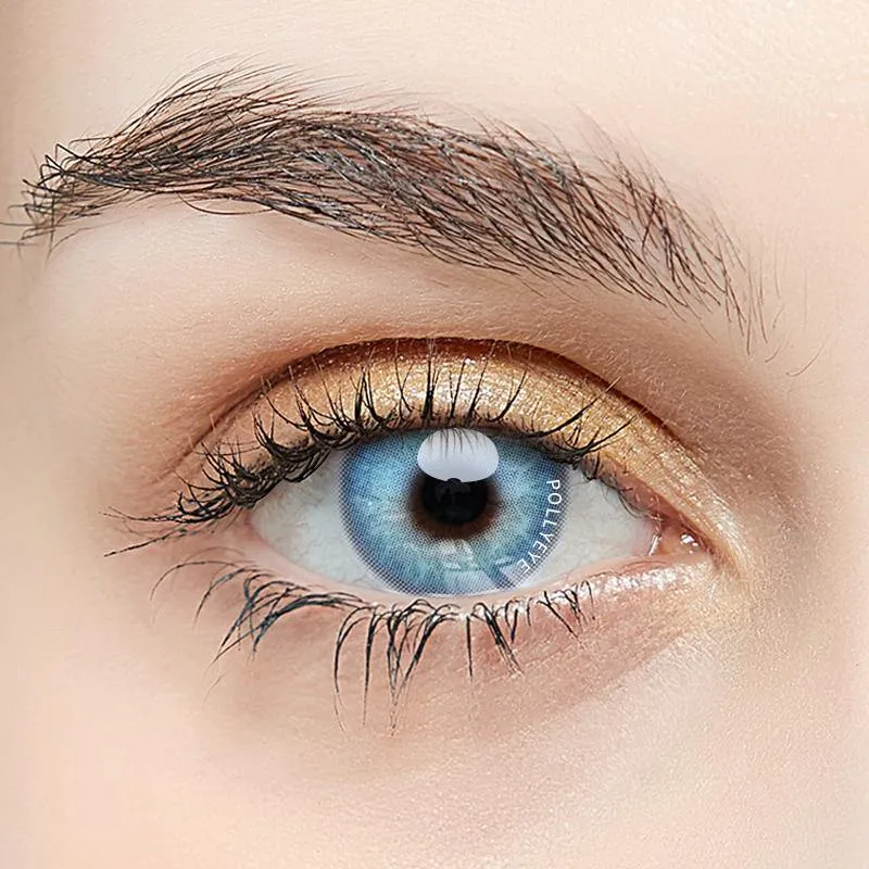 Pollyeye Himalaya Blue Colored Contact Lenses