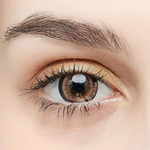 Pollyeye Lunar brown Colored Contact Lenses