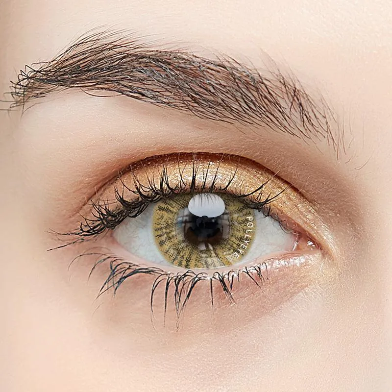 Pollyeye Medusa Brown Colored Contact Lenses