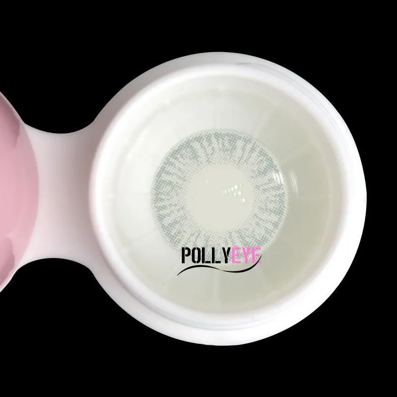 Pollyeye Medusa Grey Colored Contact Lenses