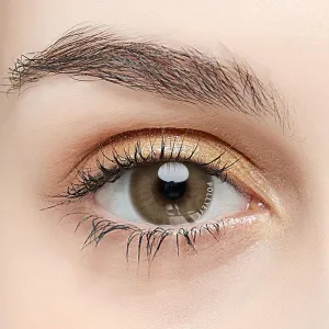 Pollyeye Melon Brown Colored Contact Lenses