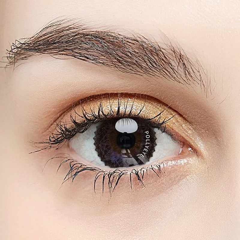 Pollyeye Muse Chocolate Colored Contact Lenses