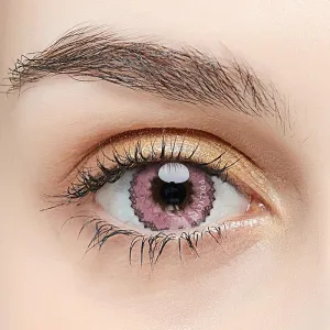 Pollyeye Muse Pink Colored Contact Lenses