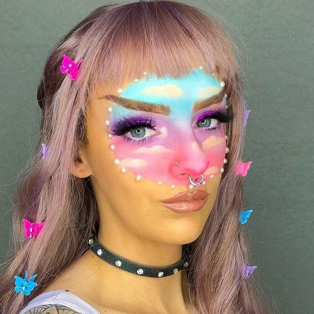 Pollyeye Planet Mercury Grey Colored Contact Lenses